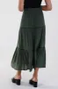 Ladder Trim Midi Skirt sold by Blue Vanilla