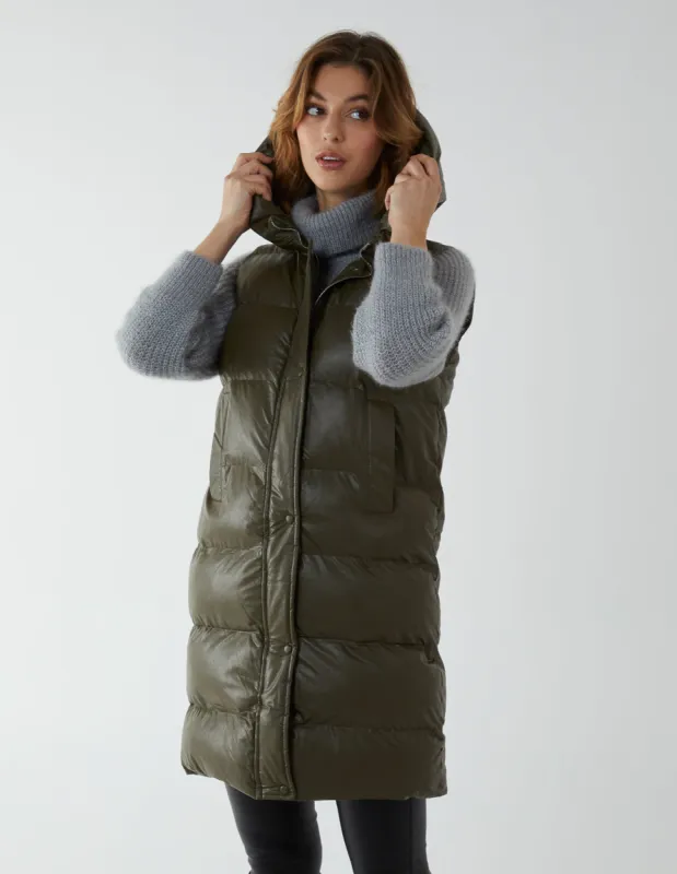 Hooded Puffer Gilet sold by Blue Vanilla