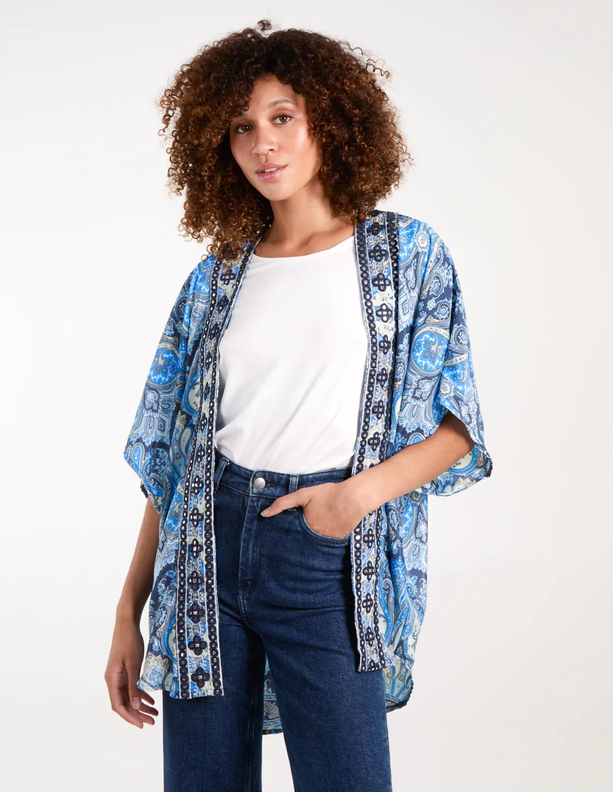 Cocoon Kimono sold by Blue Vanilla