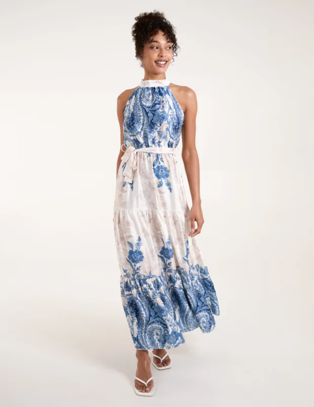 Paisley Floral Occasion Dress sold by Blue Vanilla