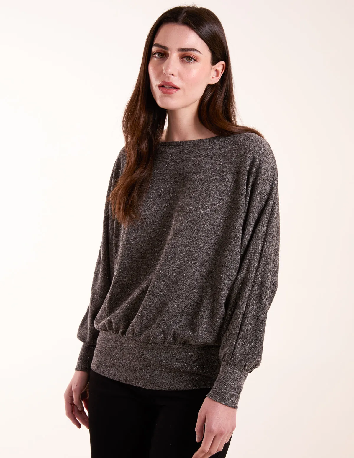 Batwing Deep Hem Top sold by Blue Vanilla