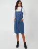 Button Front Pocket Denim Midi Dress sold by Blue Vanilla