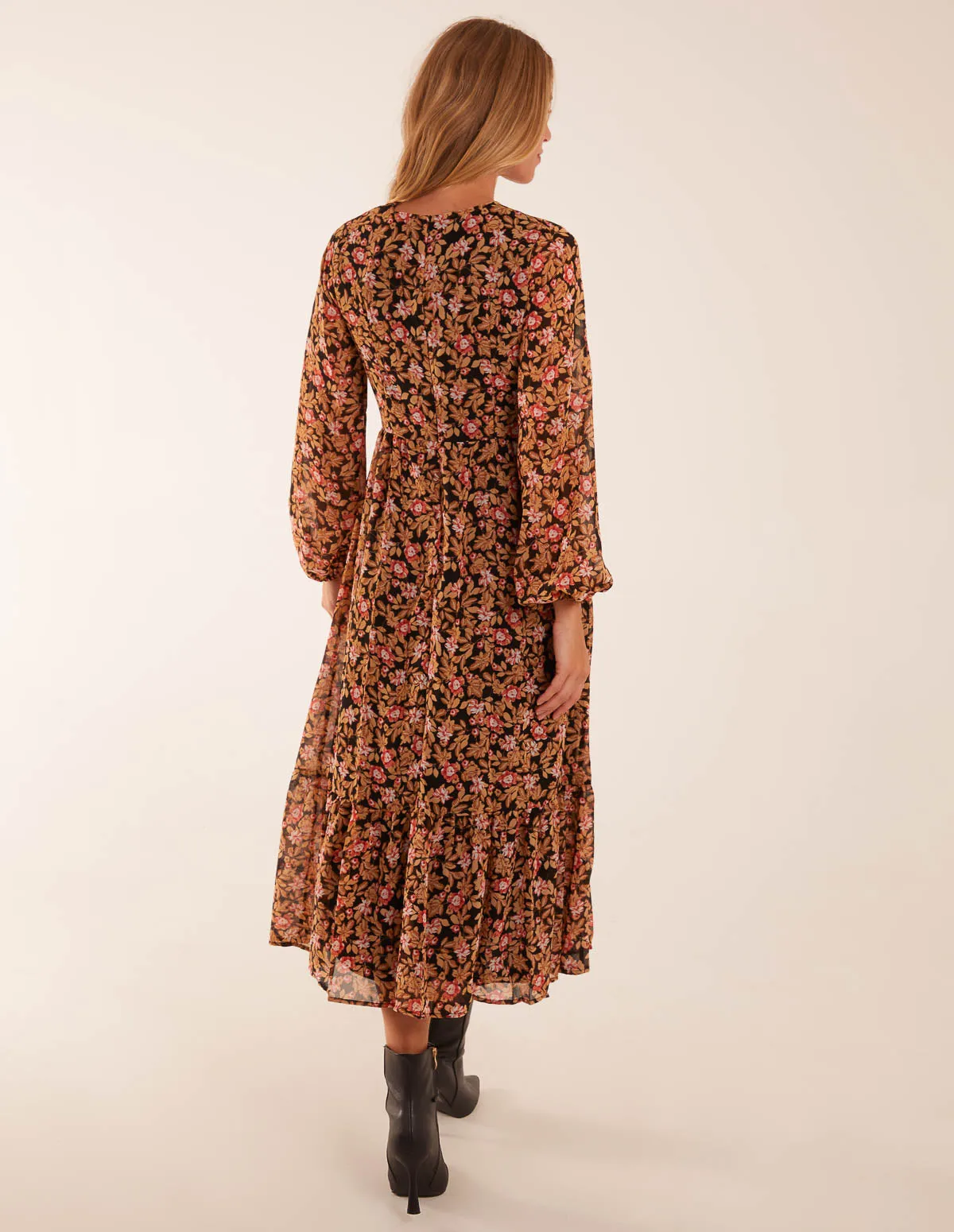 Button Through Midi Dress sold by Blue Vanilla product image thumbnail 4