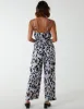 Leopard Belted Jumpsuit sold by Blue Vanilla