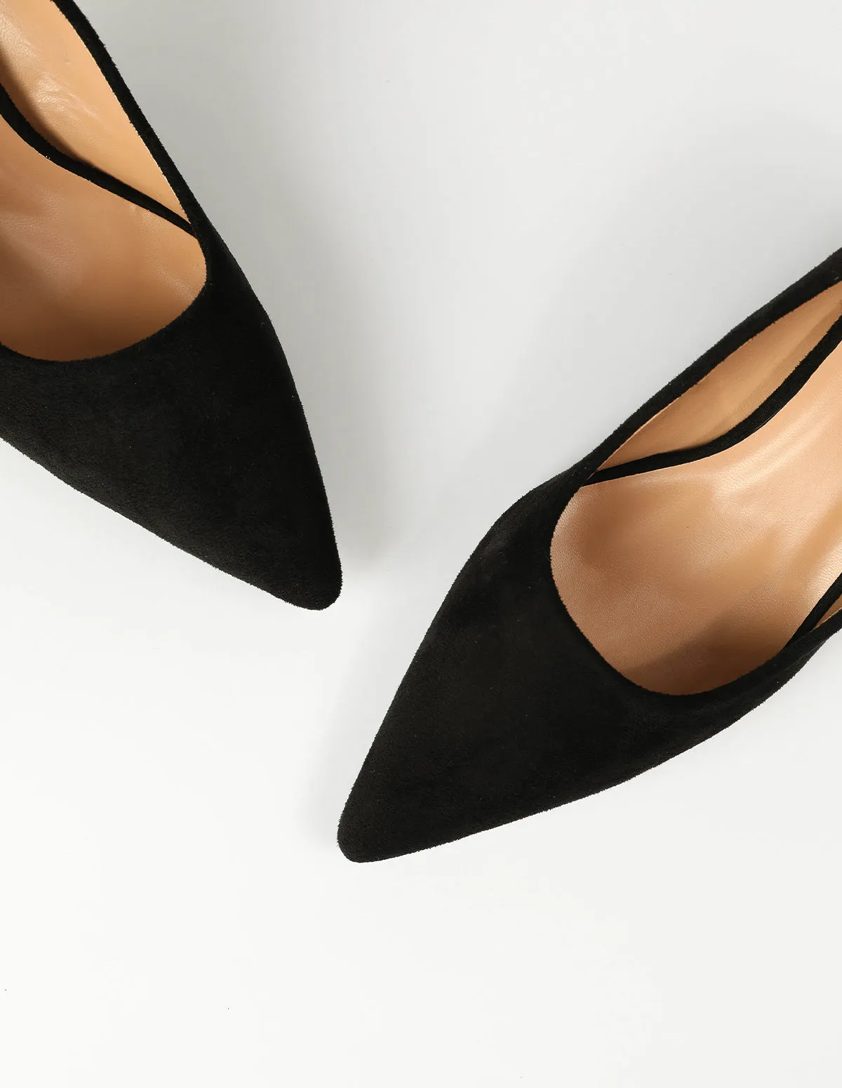 Pointed Suedette Heels sold by Blue Vanilla product image thumbnail 4