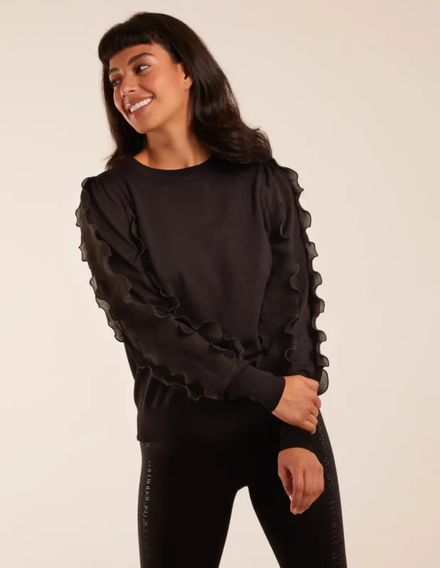 Frill Sleeve Jumper sold by Blue Vanilla