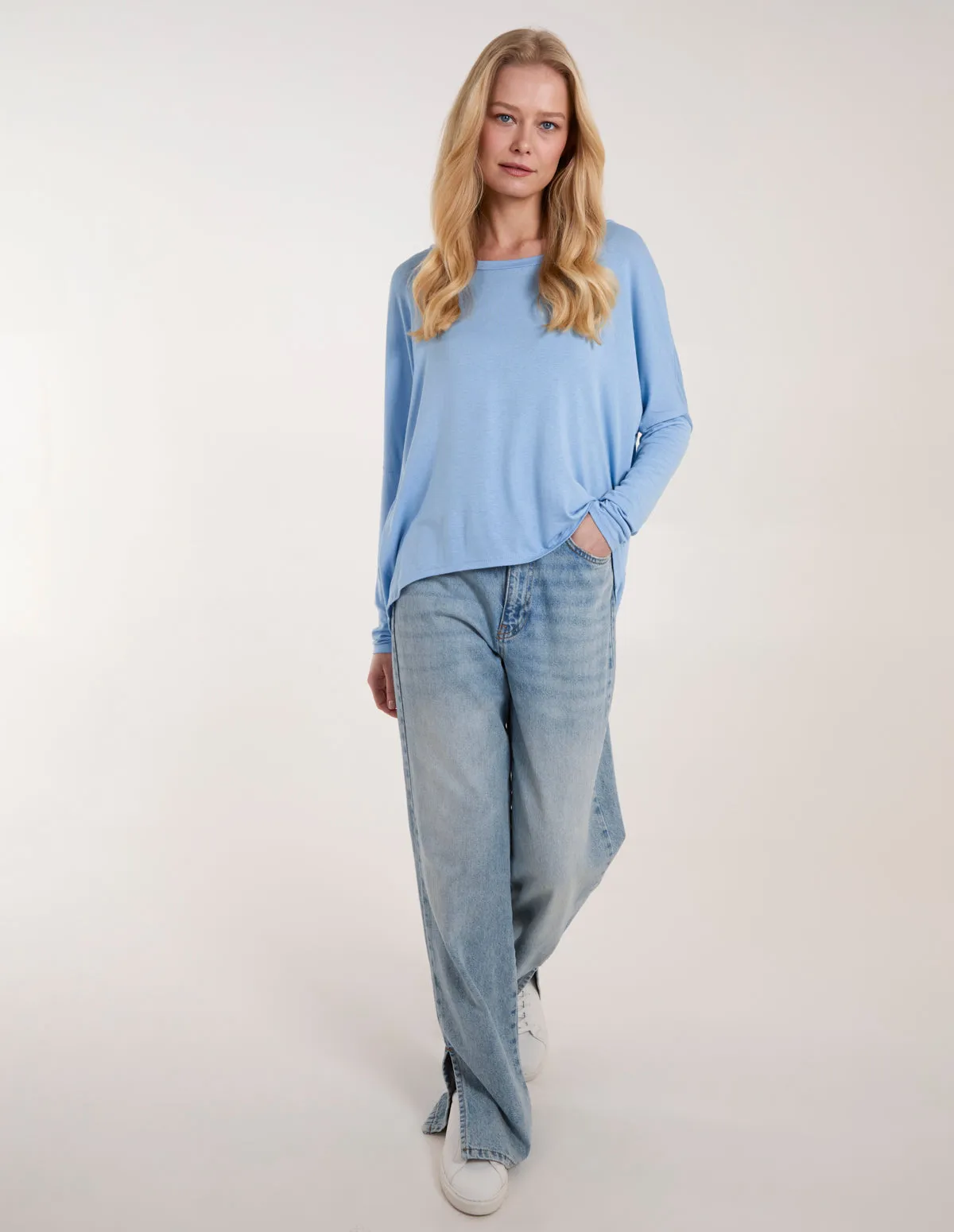 Batwing High Low Top sold by Blue Vanilla product image thumbnail 3