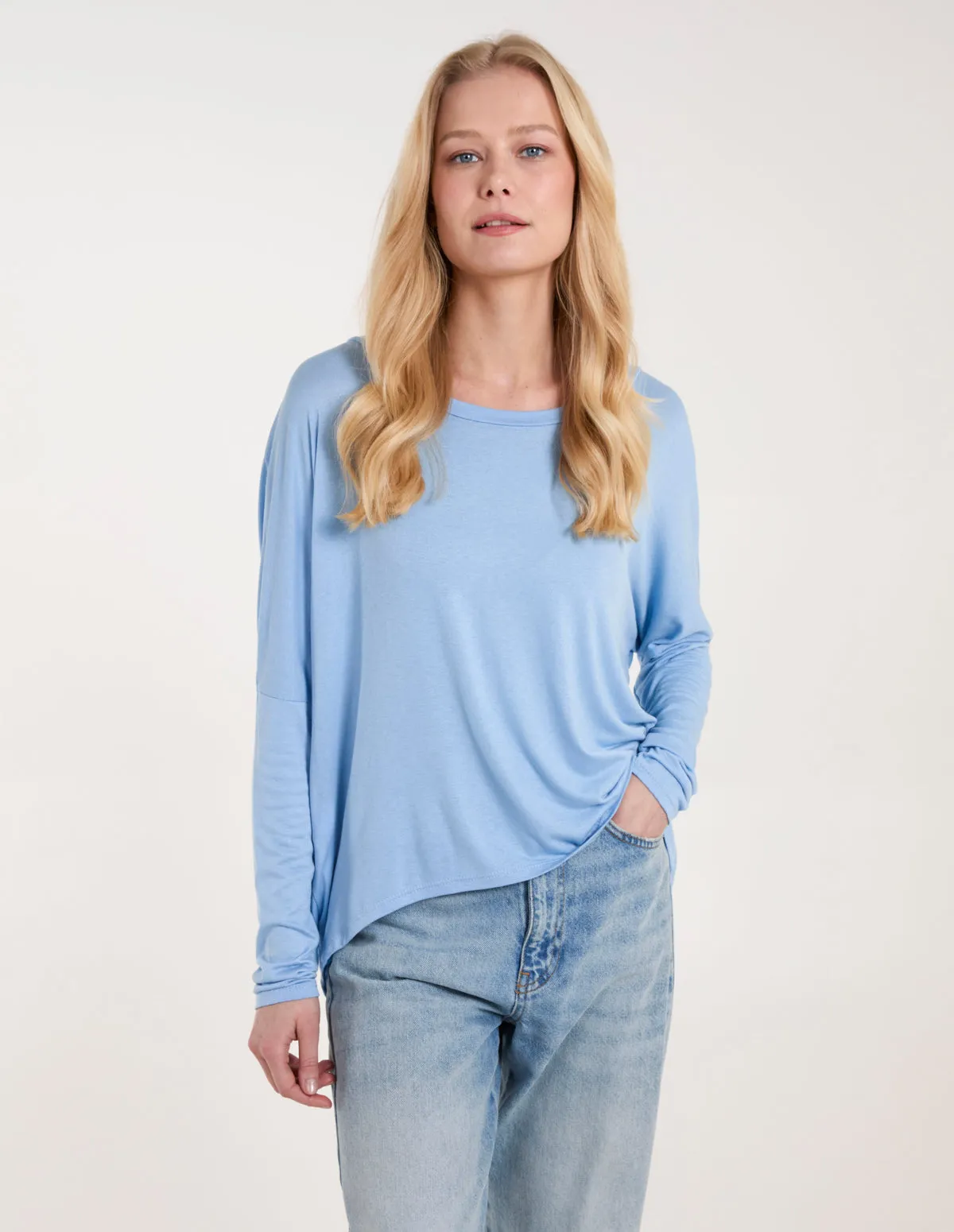 Batwing High Low Top sold by Blue Vanilla