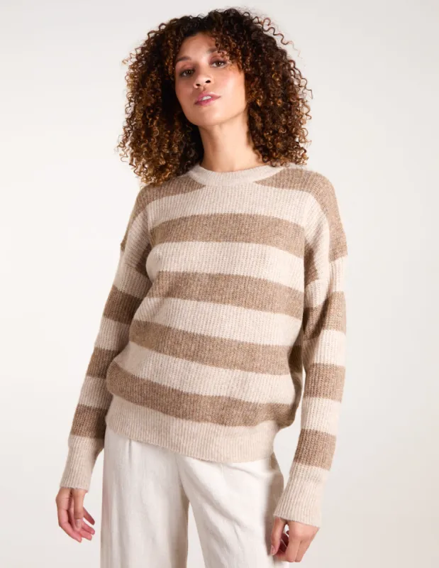 Stripe Rib Knit Jumper sold by Blue Vanilla