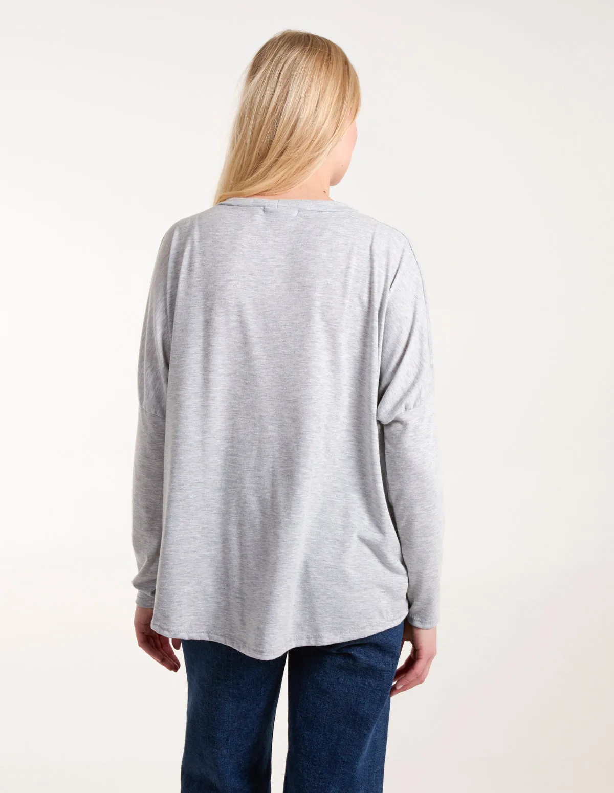 Batwing High Low Top sold by Blue Vanilla product image thumbnail 4