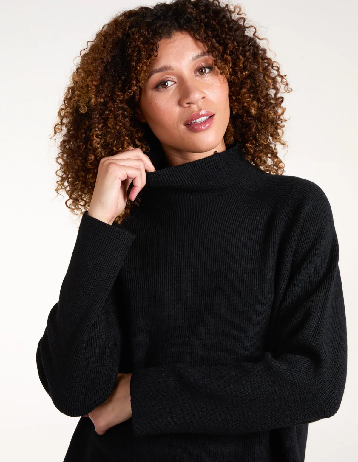 Ribbed High Neck Co-Ord Set sold by Blue Vanilla product image thumbnail 3