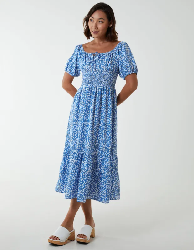 Scoop Neck Midi Dress sold by Blue Vanilla