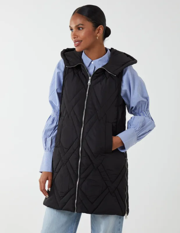 Diamond Quilted Gilet sold by Blue Vanilla