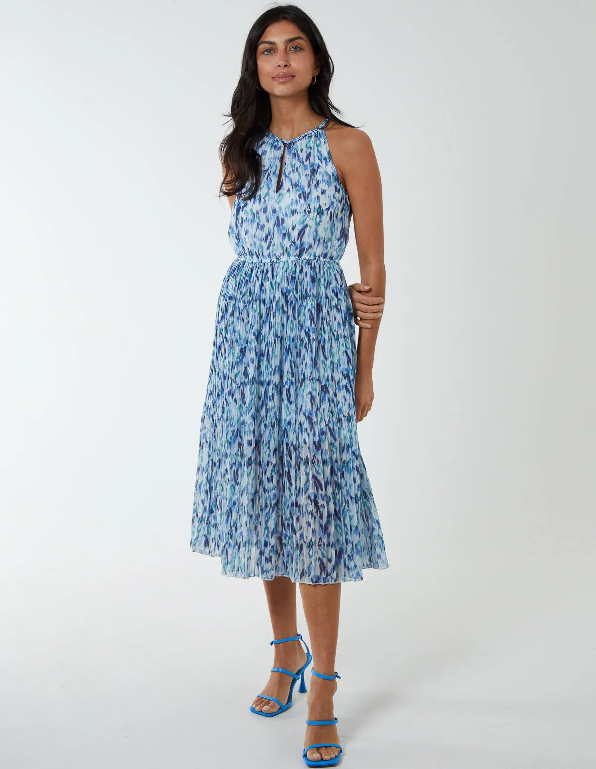Halter Neck Midi Dress sold by Blue Vanilla