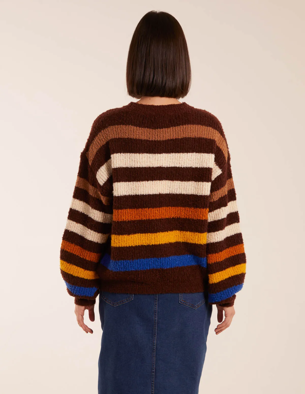 Soft Touch Stripe Jumper sold by Blue Vanilla product image thumbnail 4