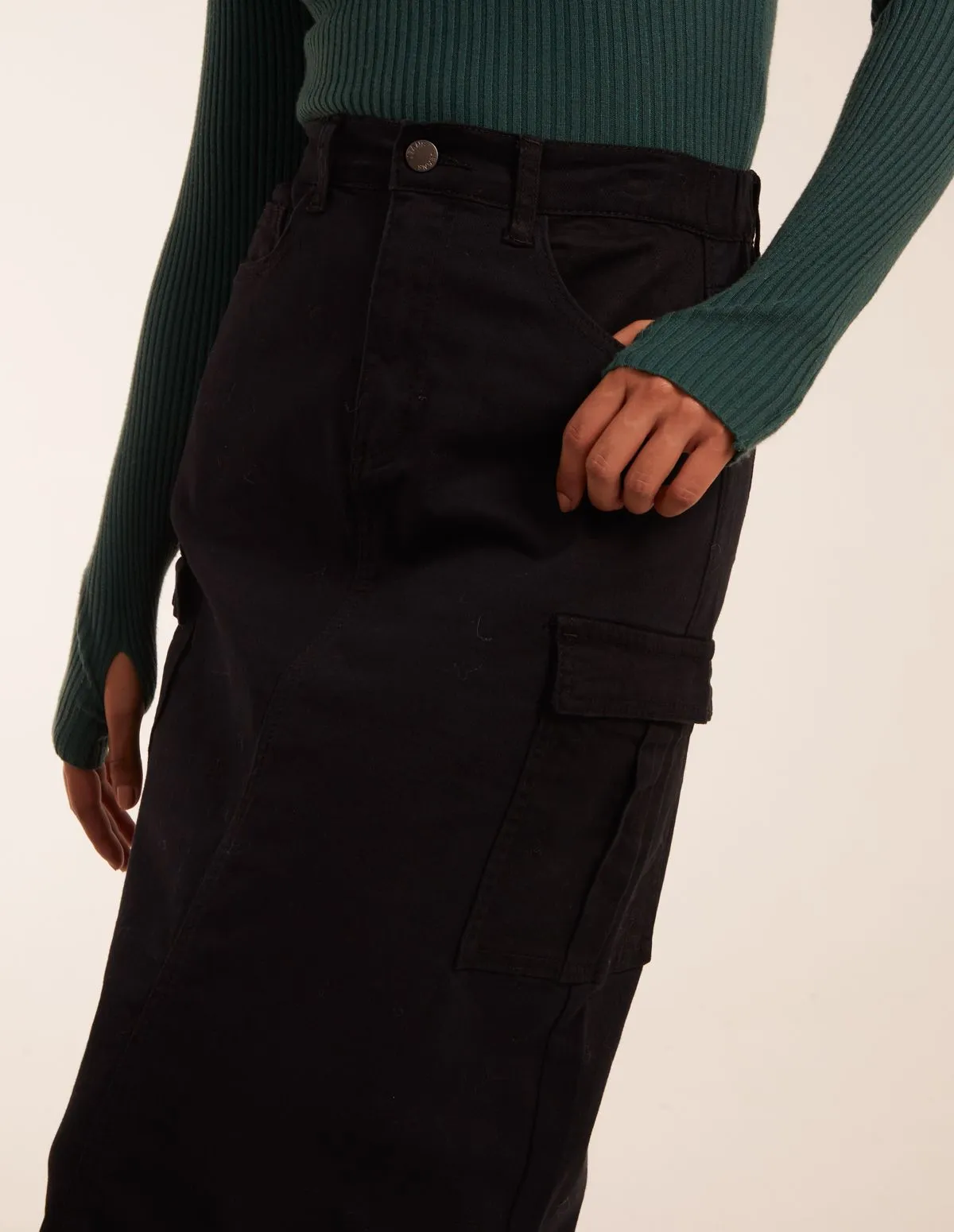 Pocket Maxi Skirt sold by Blue Vanilla product image thumbnail 3