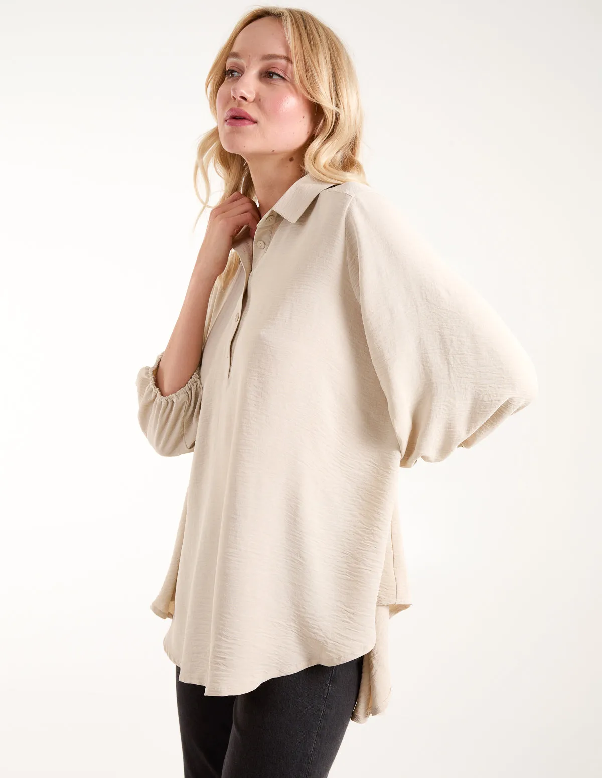 Batwing Shirt With 3/4 Sleeve sold by Blue Vanilla