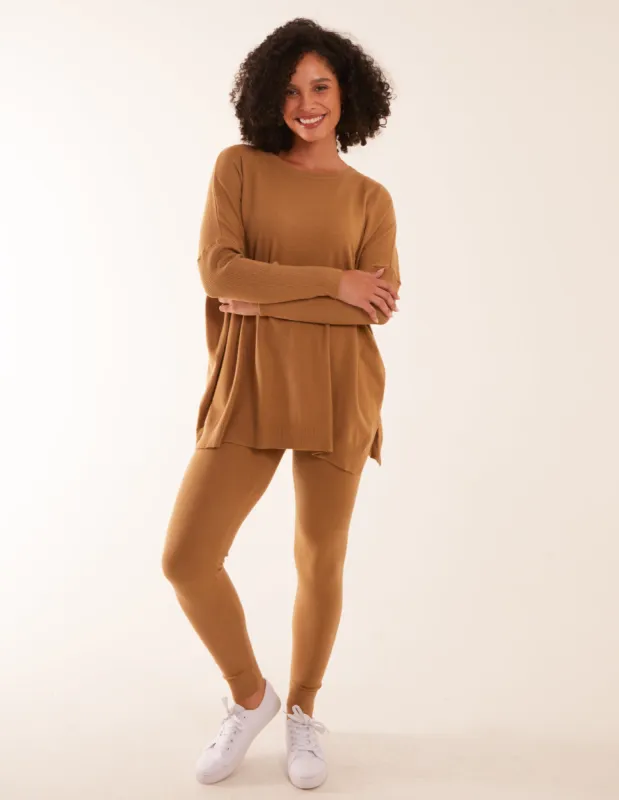 Side Split Jumper Lounge Set sold by Blue Vanilla