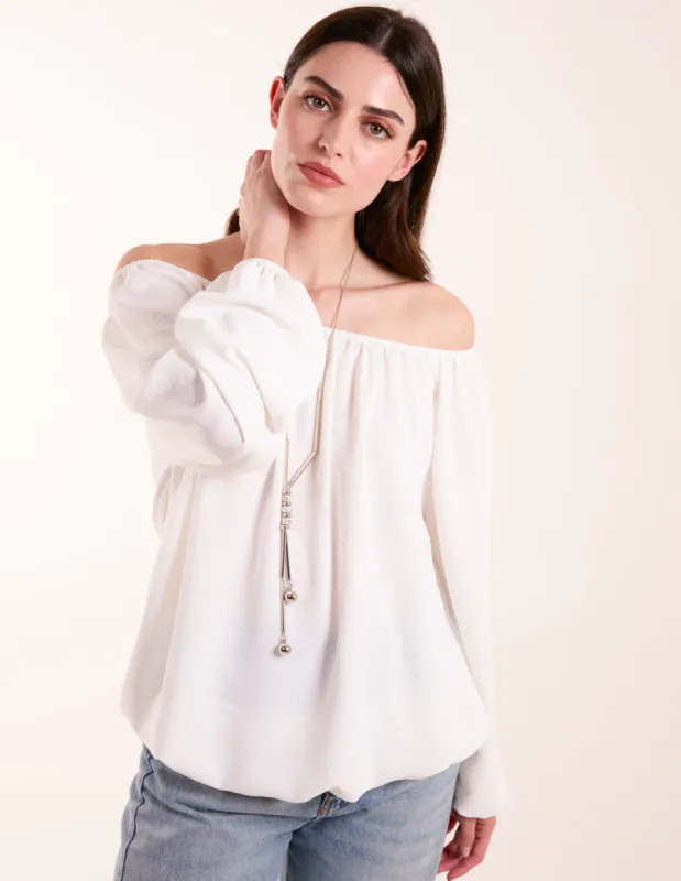 Necklace Bardot Elasticated Top sold by Blue Vanilla