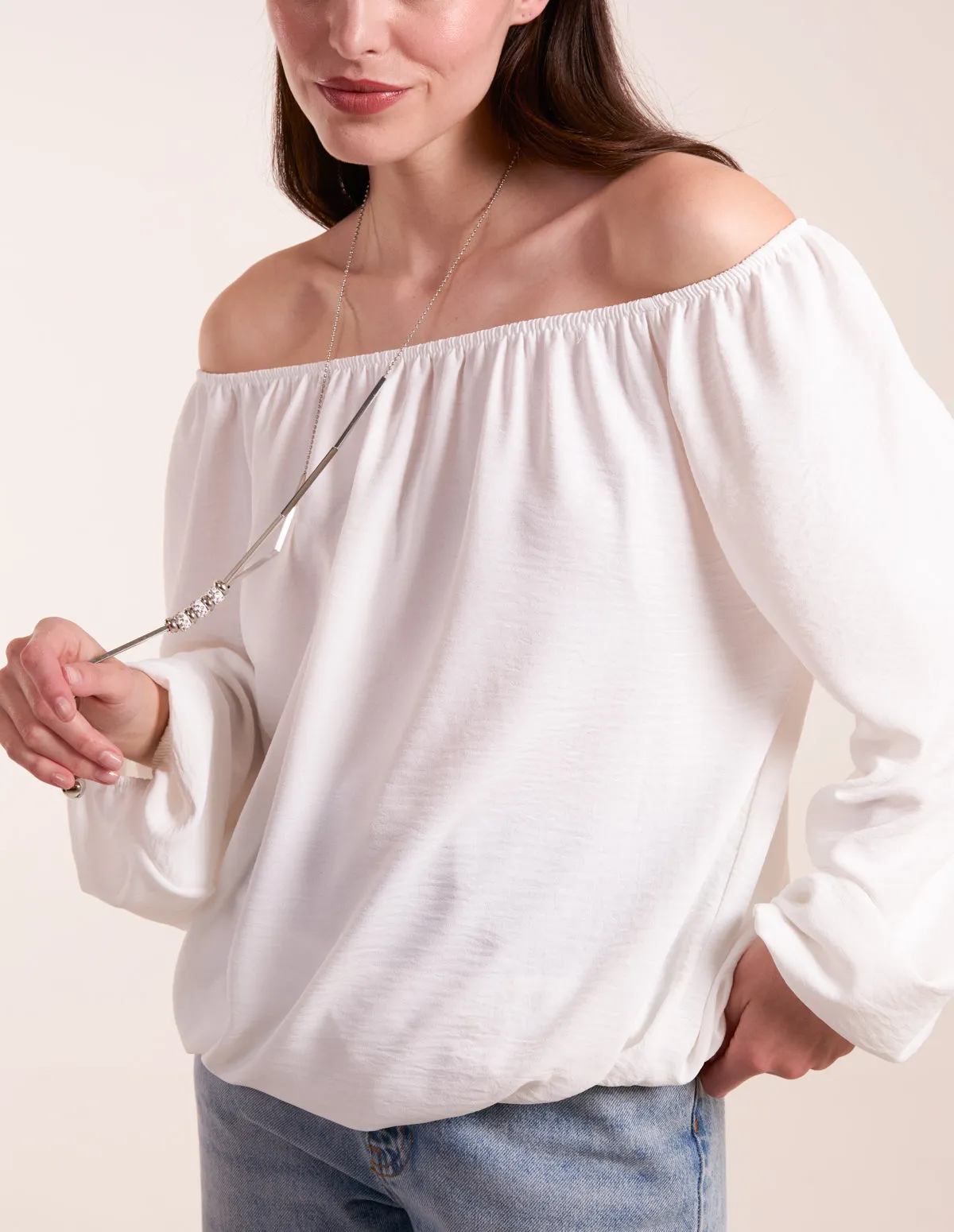 Necklace Bardot Elasticated Top sold by Blue Vanilla product image thumbnail 2