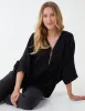 Plain Zip Front Top sold by Blue Vanilla