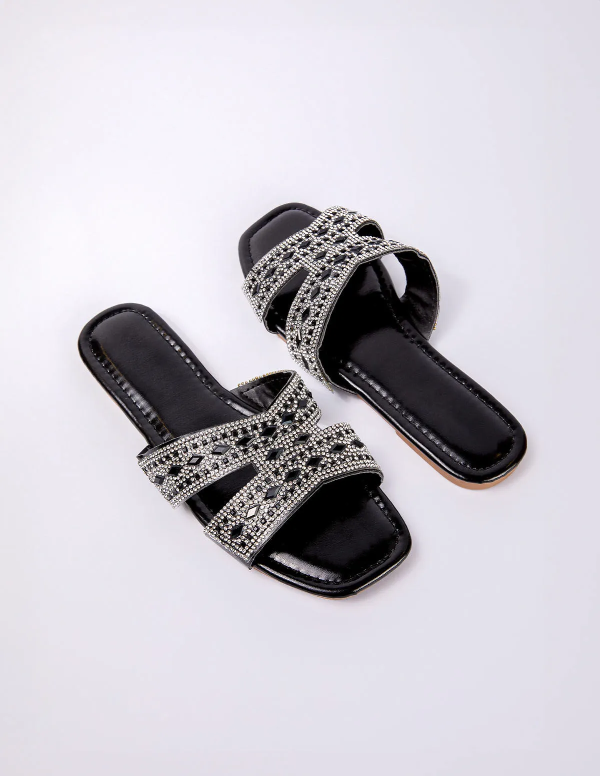 Diamante Flat Sandal sold by Blue Vanilla product image thumbnail 3