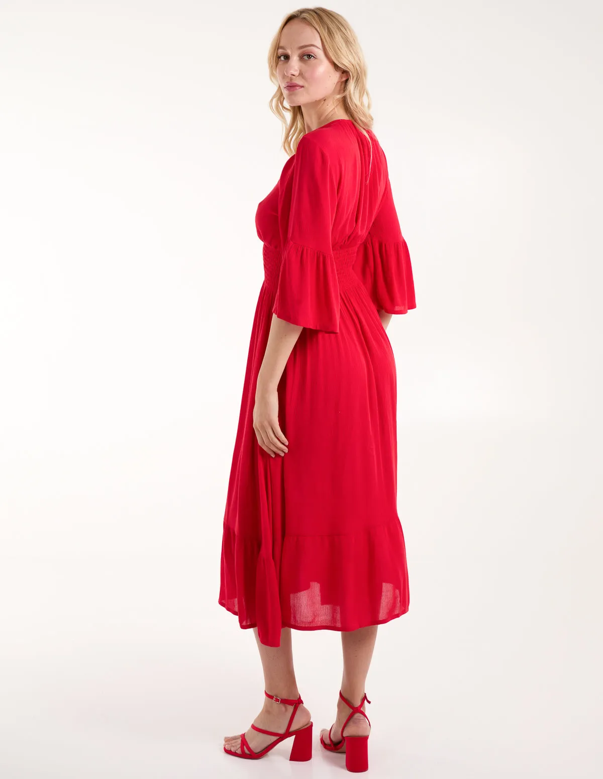 Shirred Empire Bust Dress sold by Blue Vanilla product image thumbnail 5