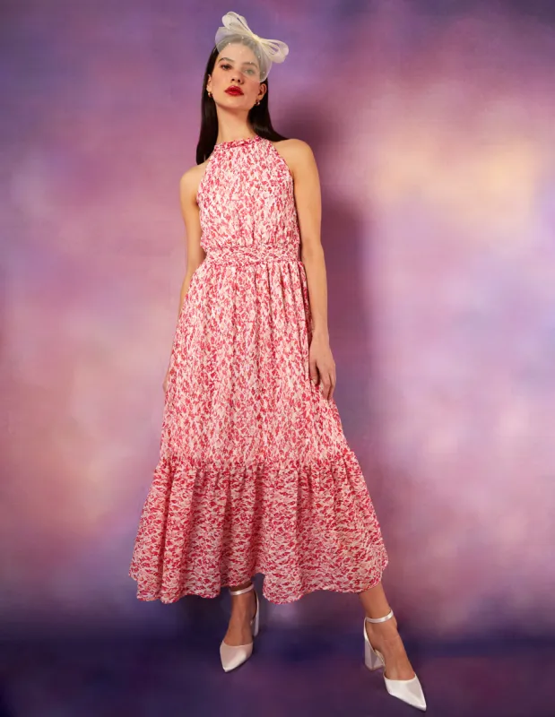 Drawstring Halter Neck Dress sold by Blue Vanilla