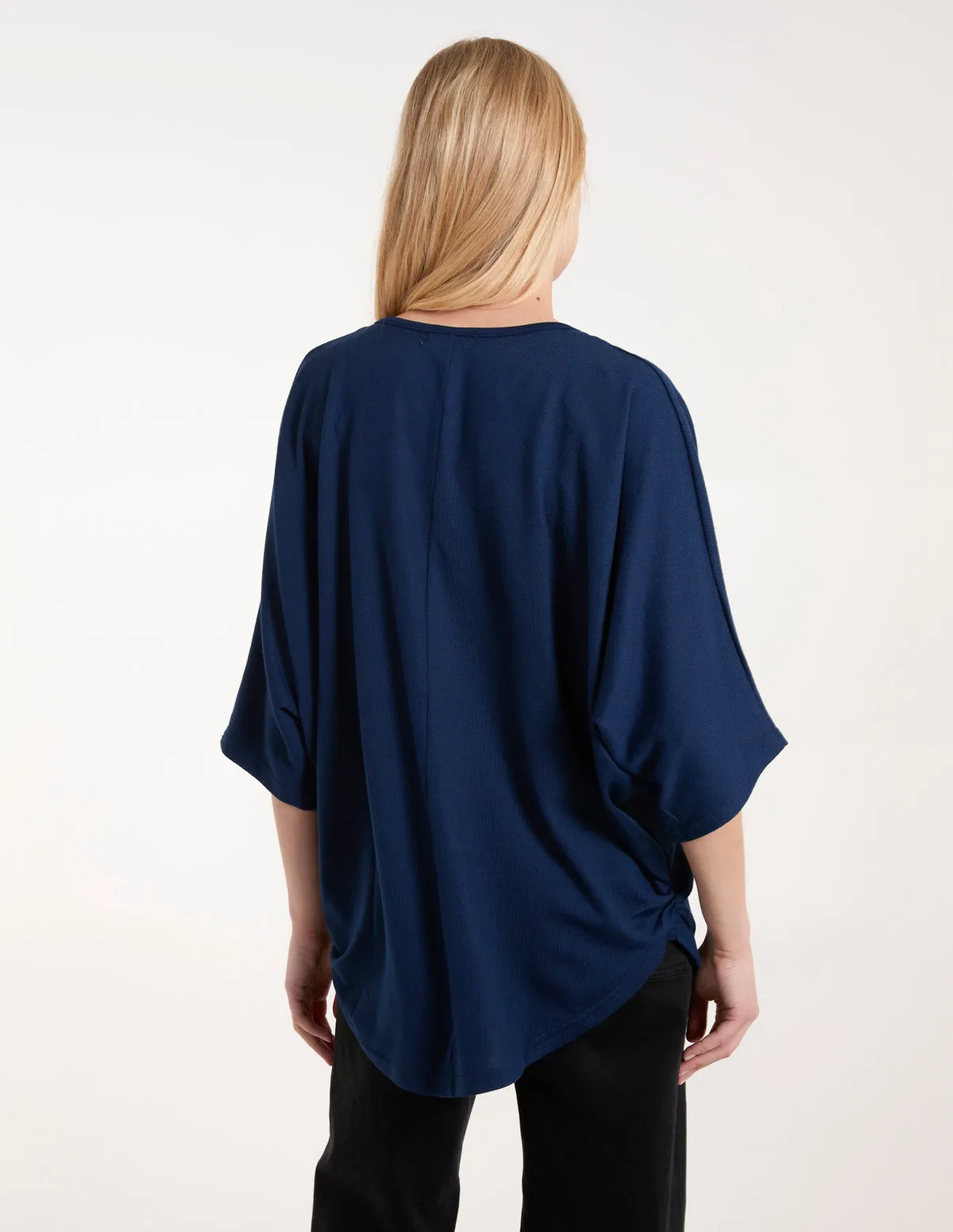 Plain Zip Front Top sold by Blue Vanilla product image thumbnail 4