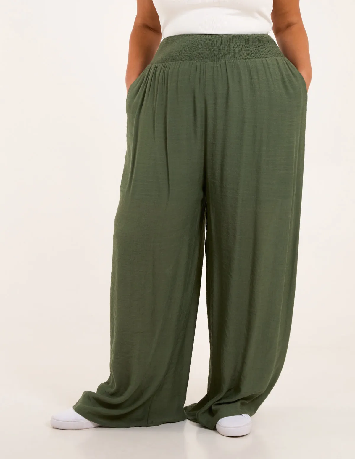 Curve Wide Leg Trousers sold by Blue Vanilla product image thumbnail 2