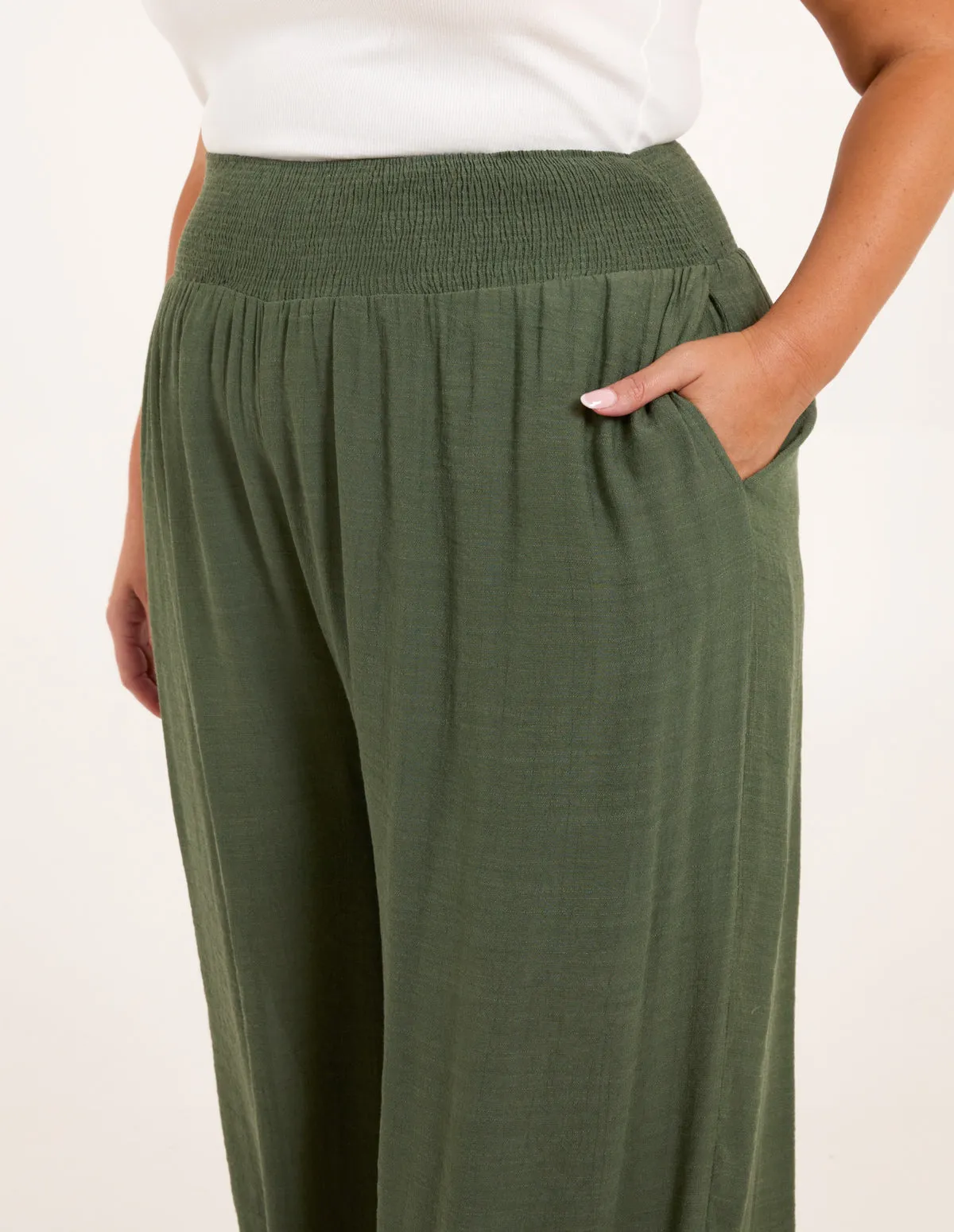 Curve Wide Leg Trousers sold by Blue Vanilla product image thumbnail 3