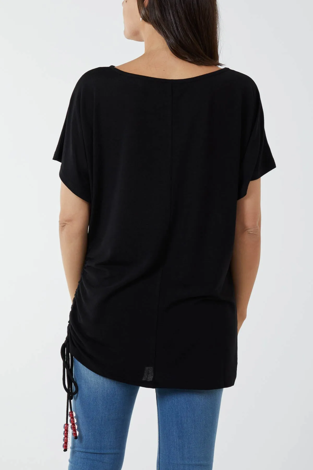 One Side Ruching Top sold by Blue Vanilla product image thumbnail 4