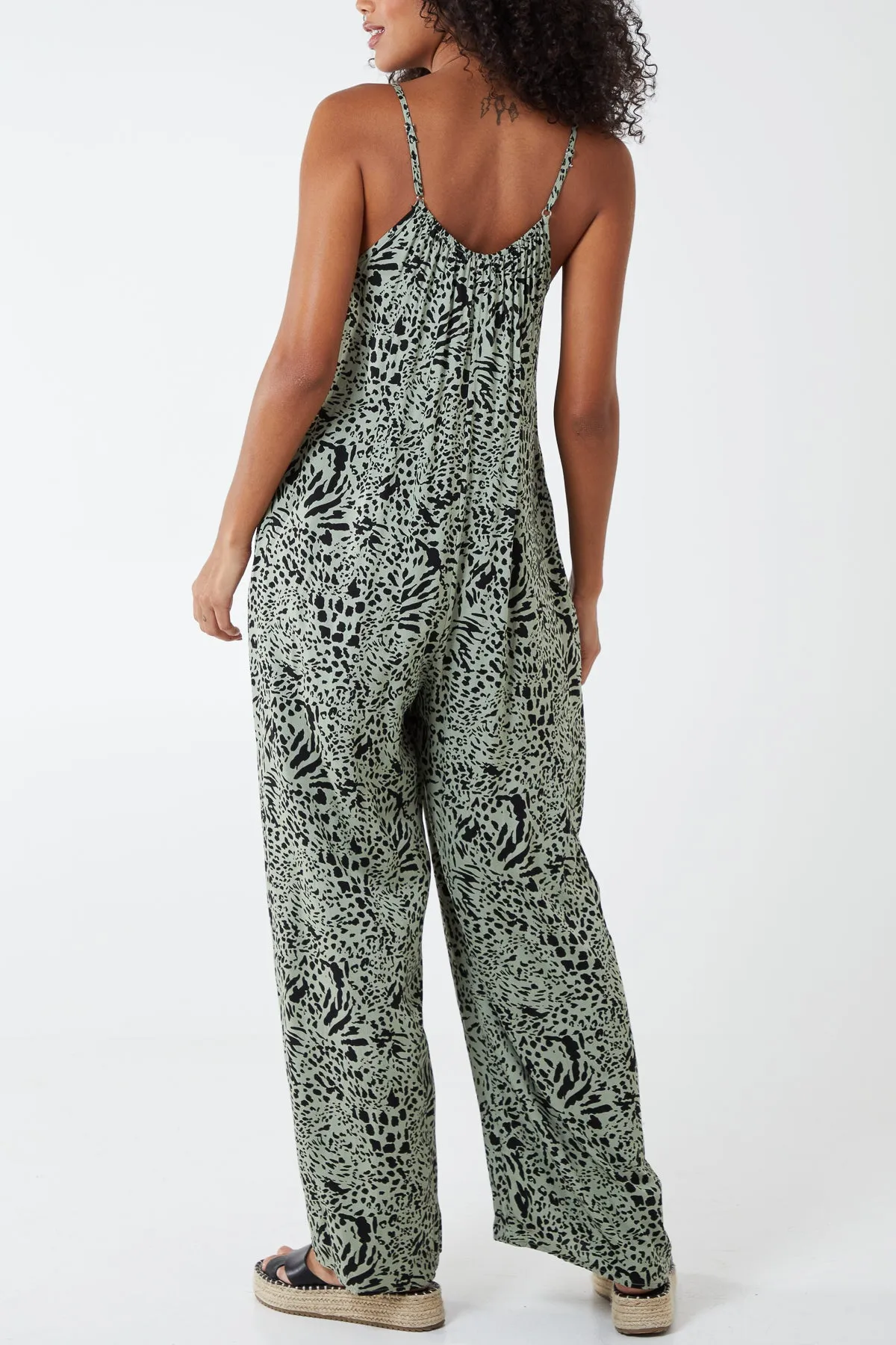 Cami Printed Jumpsuit sold by Blue Vanilla product image thumbnail 4