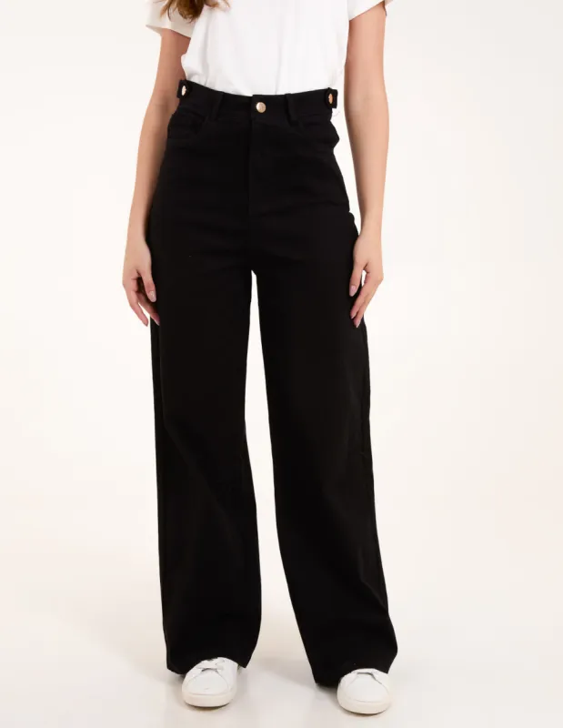 Plain Wide Leg Trousers sold by Blue Vanilla