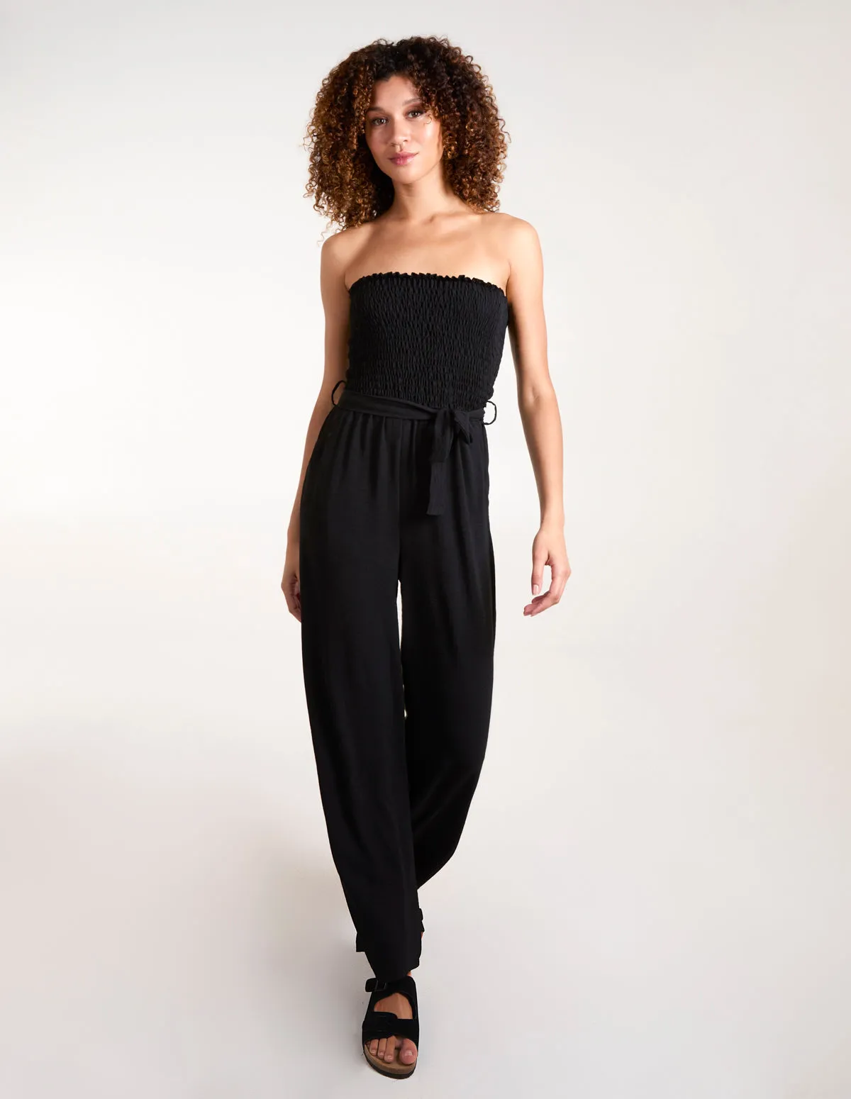 Shirred Bandeau Jumpsuit sold by Blue Vanilla product image thumbnail 3