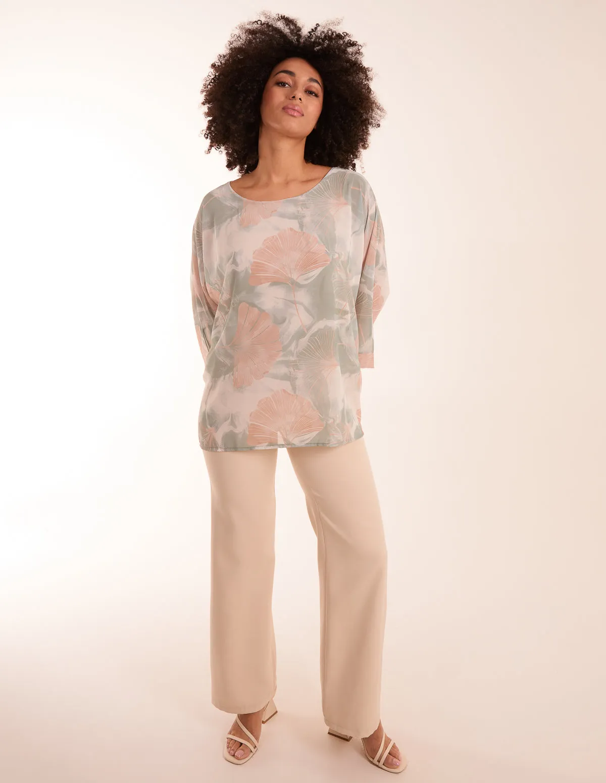 Feather Shell Print Top sold by Blue Vanilla product image thumbnail 2