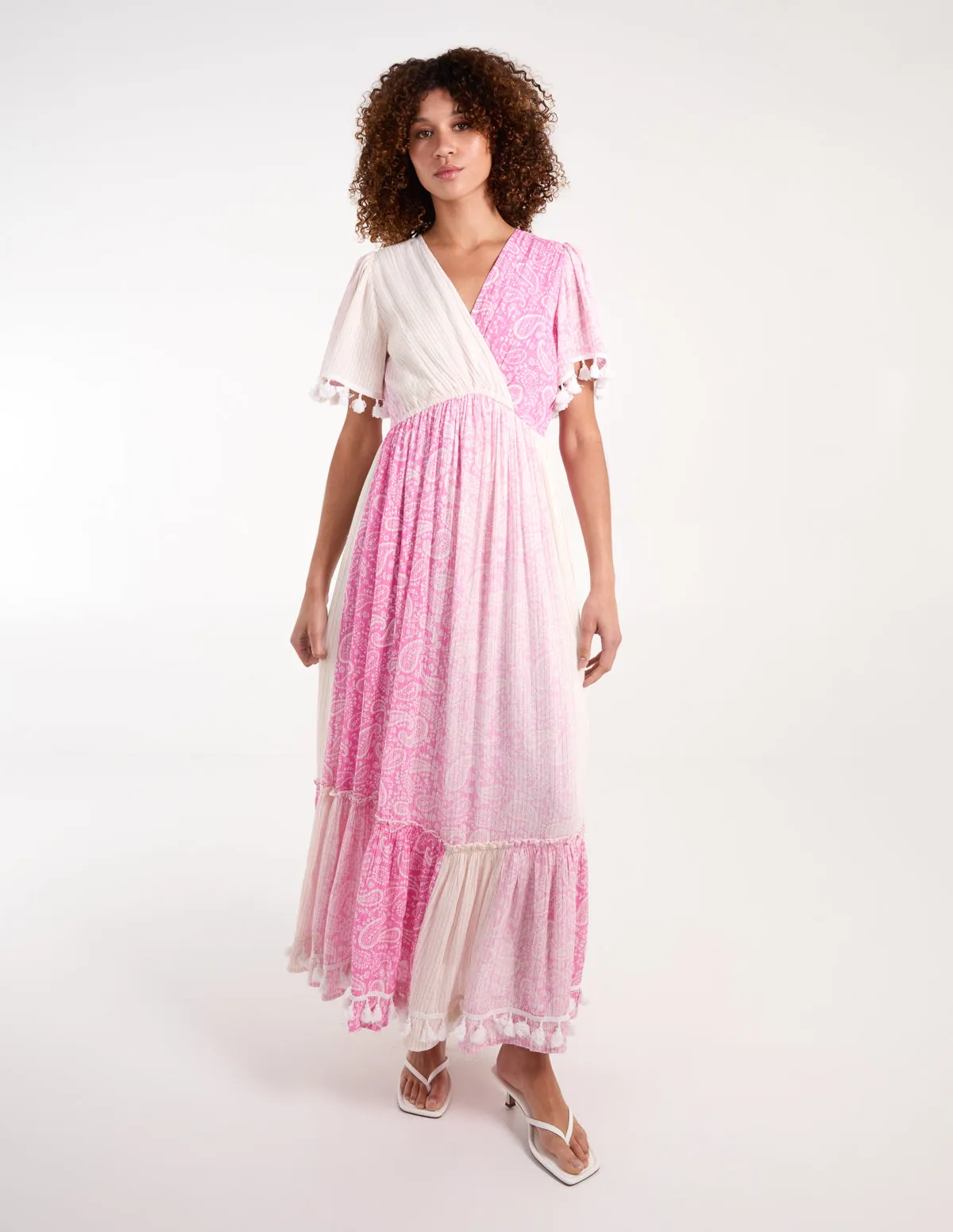 Wrap Front Tassel Maxi sold by Blue Vanilla product image thumbnail 3