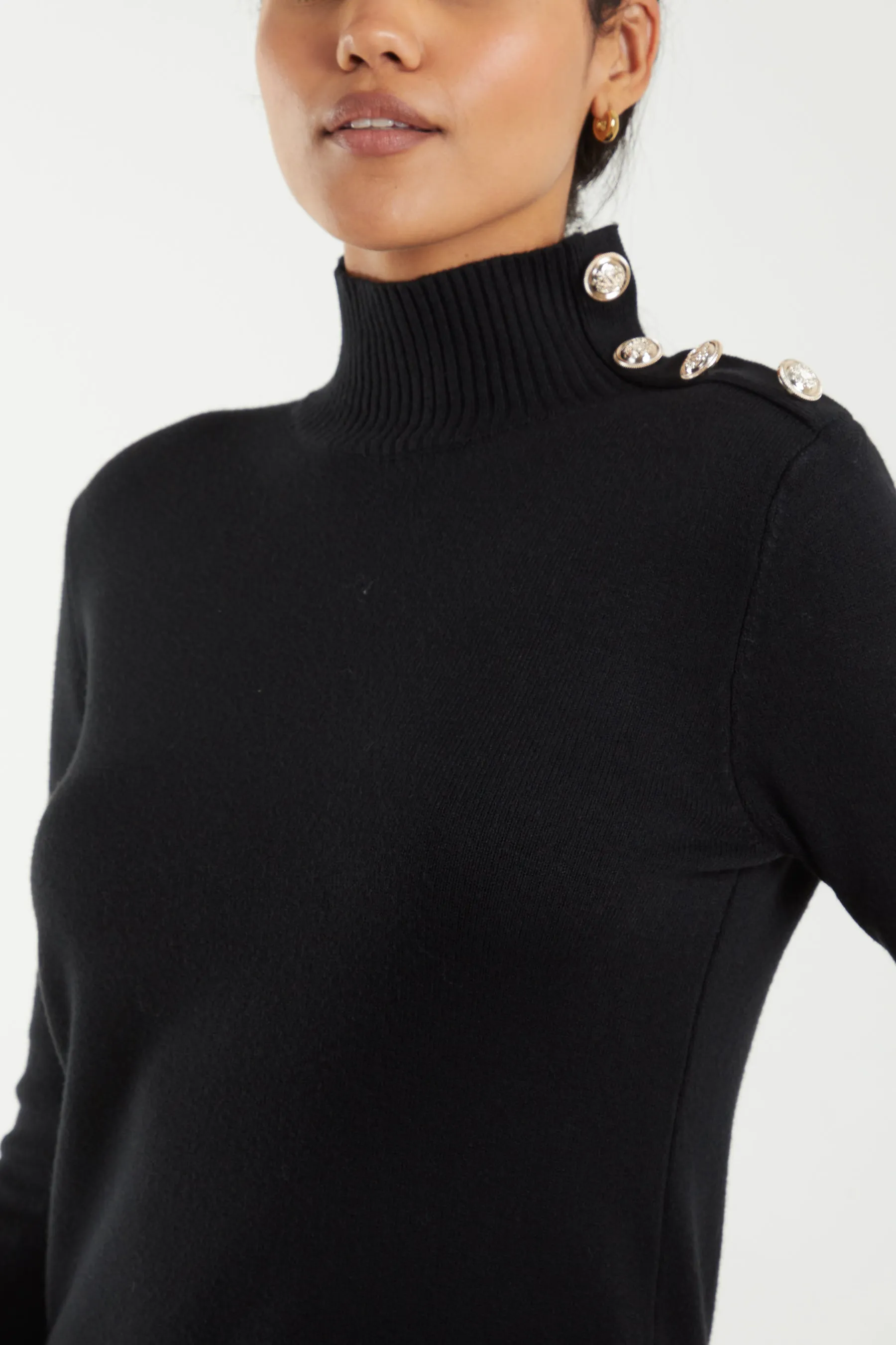 Roll Neck Ribbed Jumper Dress sold by Blue Vanilla product image thumbnail 2