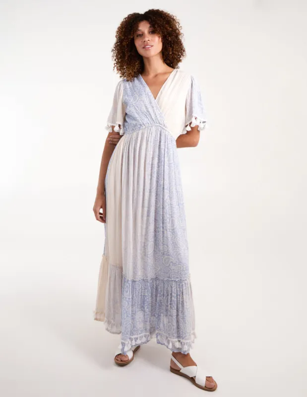 Wrap Front Tassel Maxi sold by Blue Vanilla