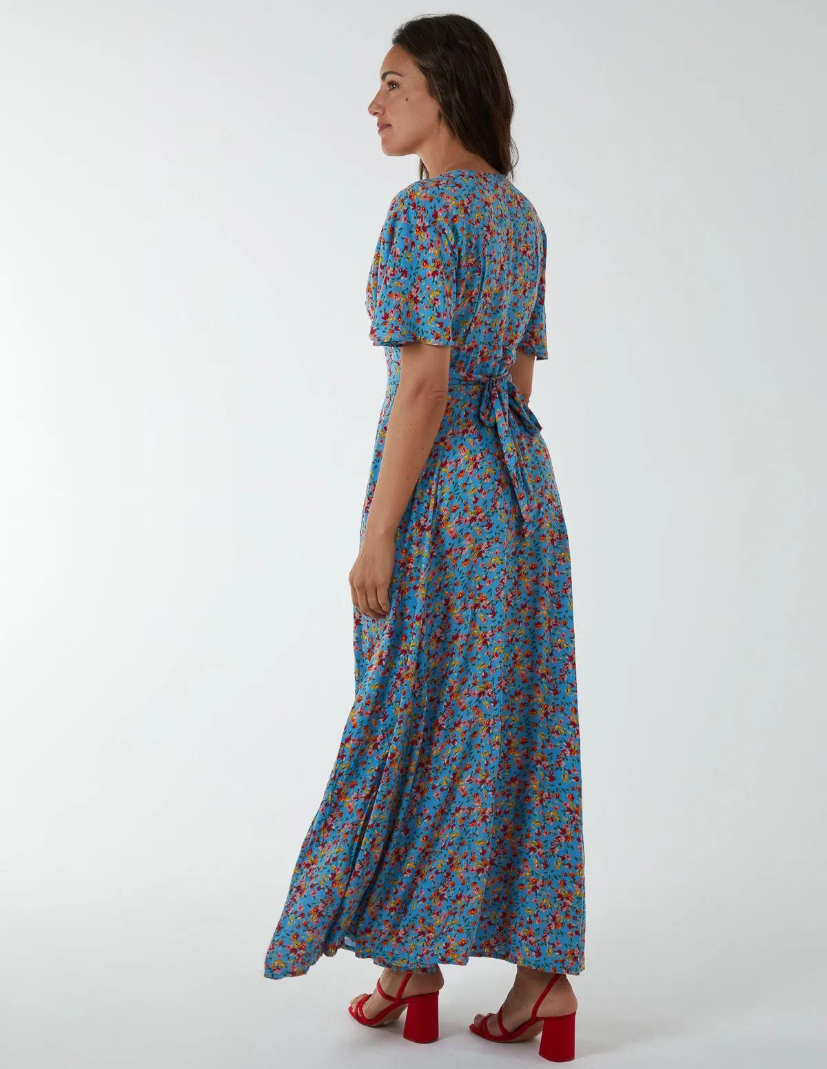 Button Through Maxi Dress sold by Blue Vanilla product image thumbnail 4