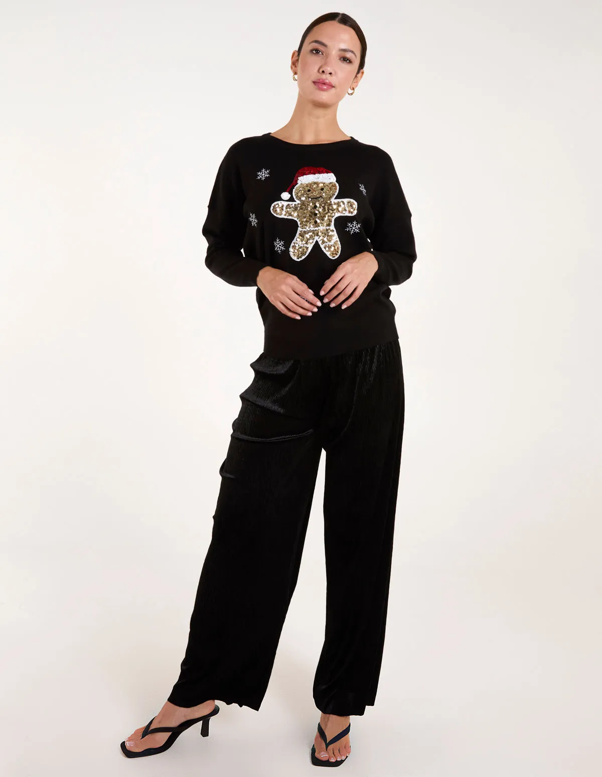 Gingerbread Man Christmas Jumper sold by Blue Vanilla product image thumbnail 2