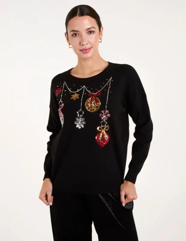 Jingle Bell Bauble Christmas Jumper sold by Blue Vanilla