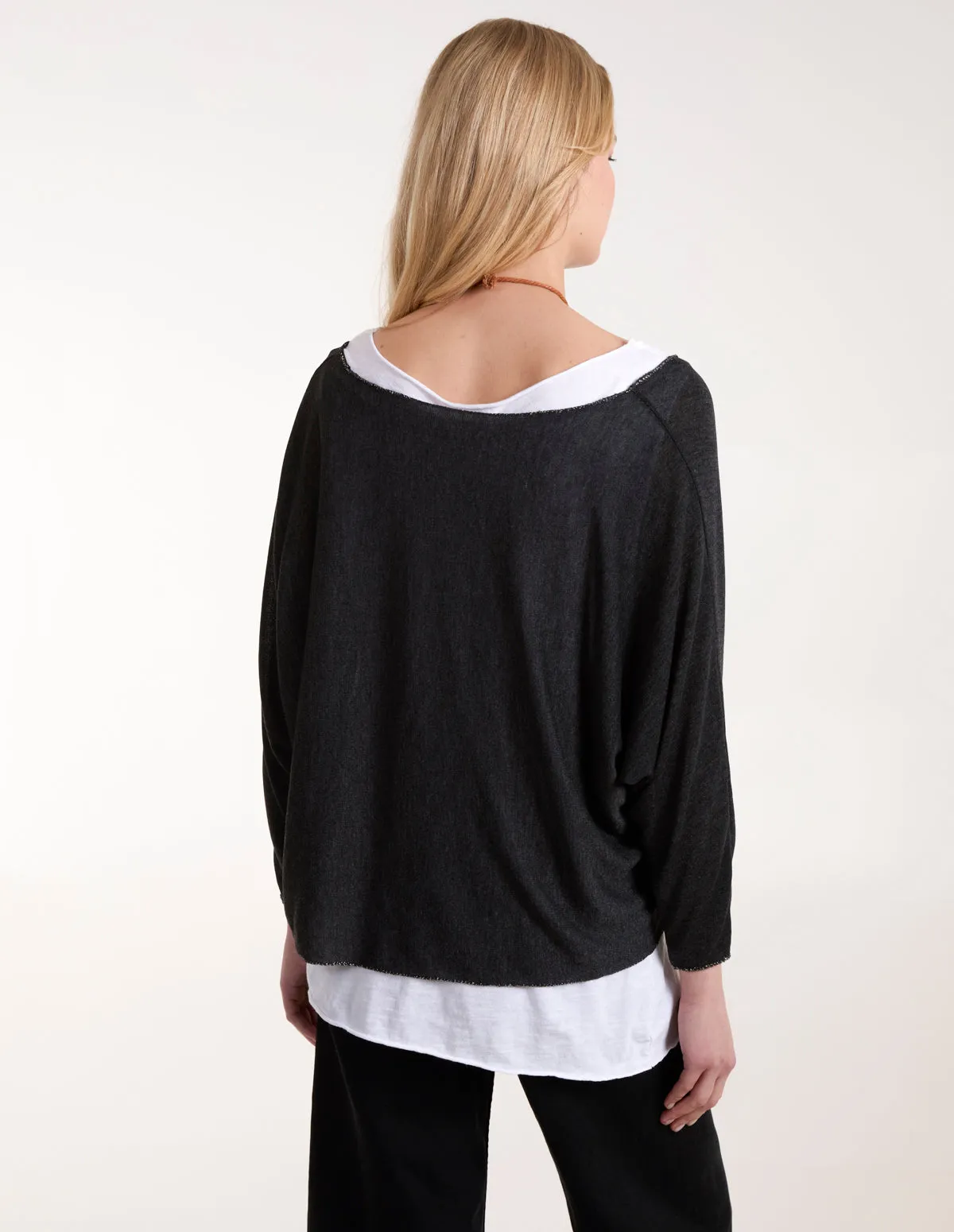 2 in 1 Batwing Top sold by Blue Vanilla product image thumbnail 4