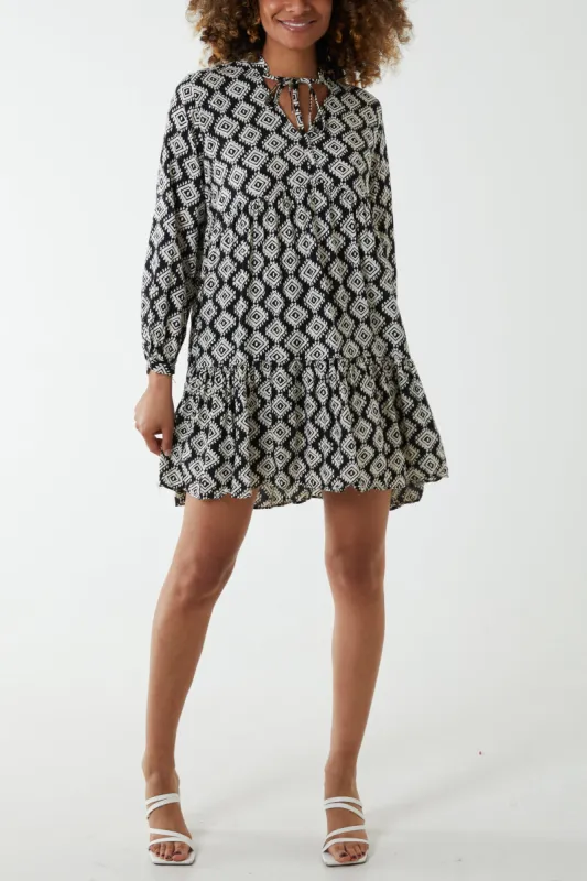 Abstract Geo Dress sold by Blue Vanilla