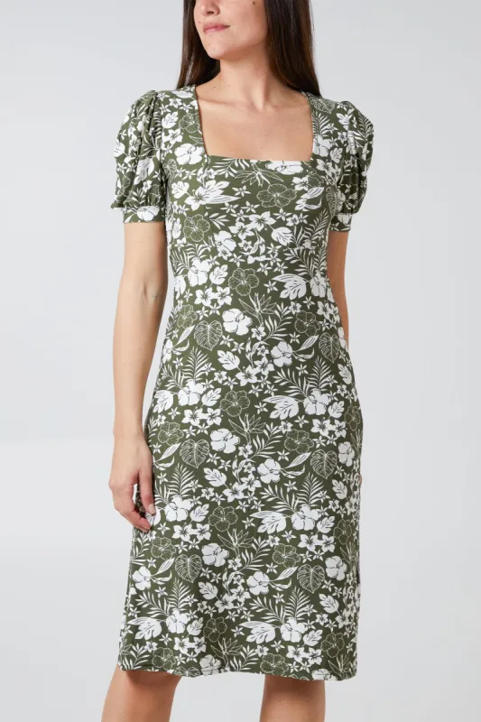 Corset Front Midi Dress sold by Blue Vanilla