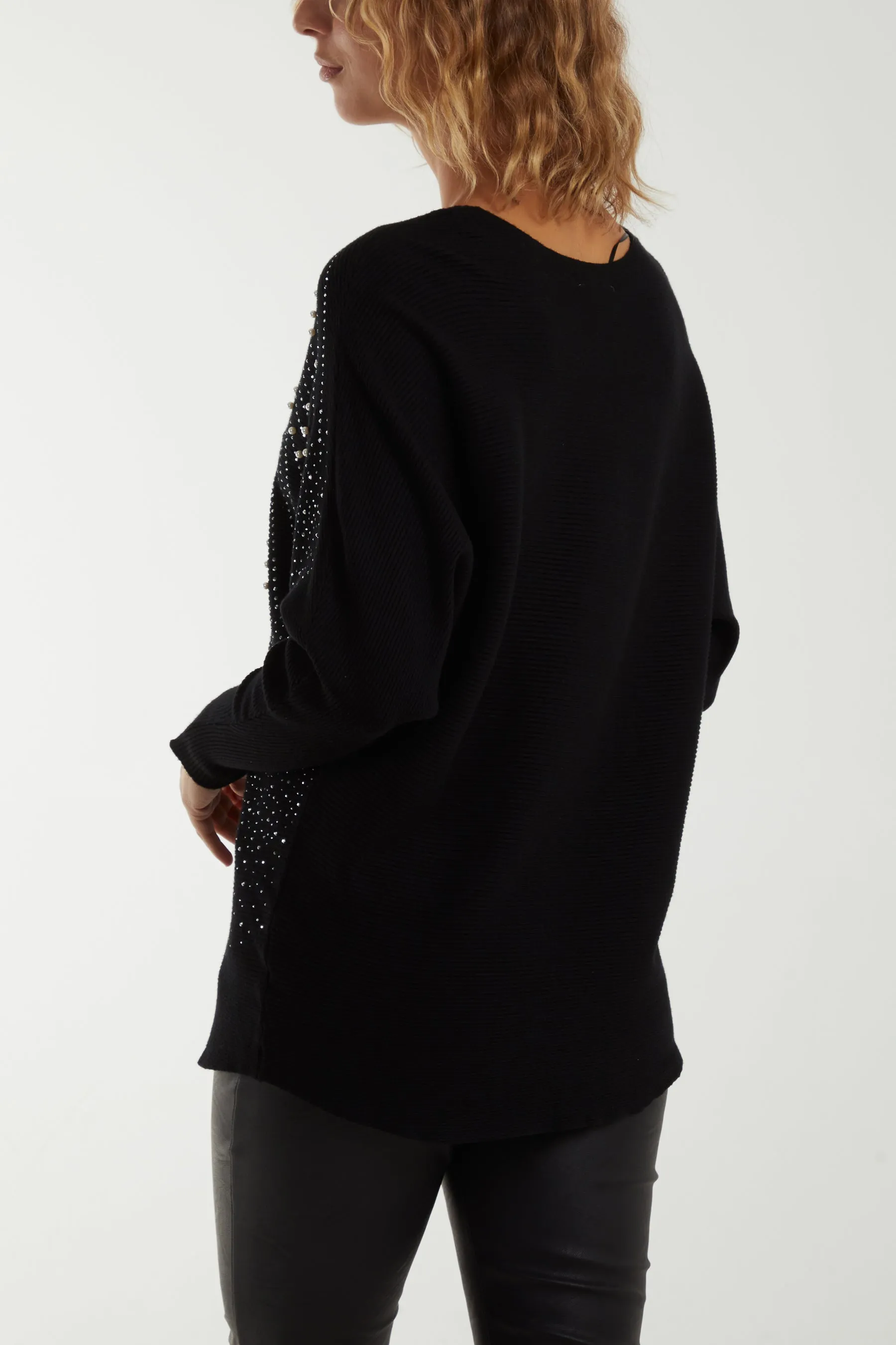 Pearl Diamante Jumper sold by Blue Vanilla product image thumbnail 2