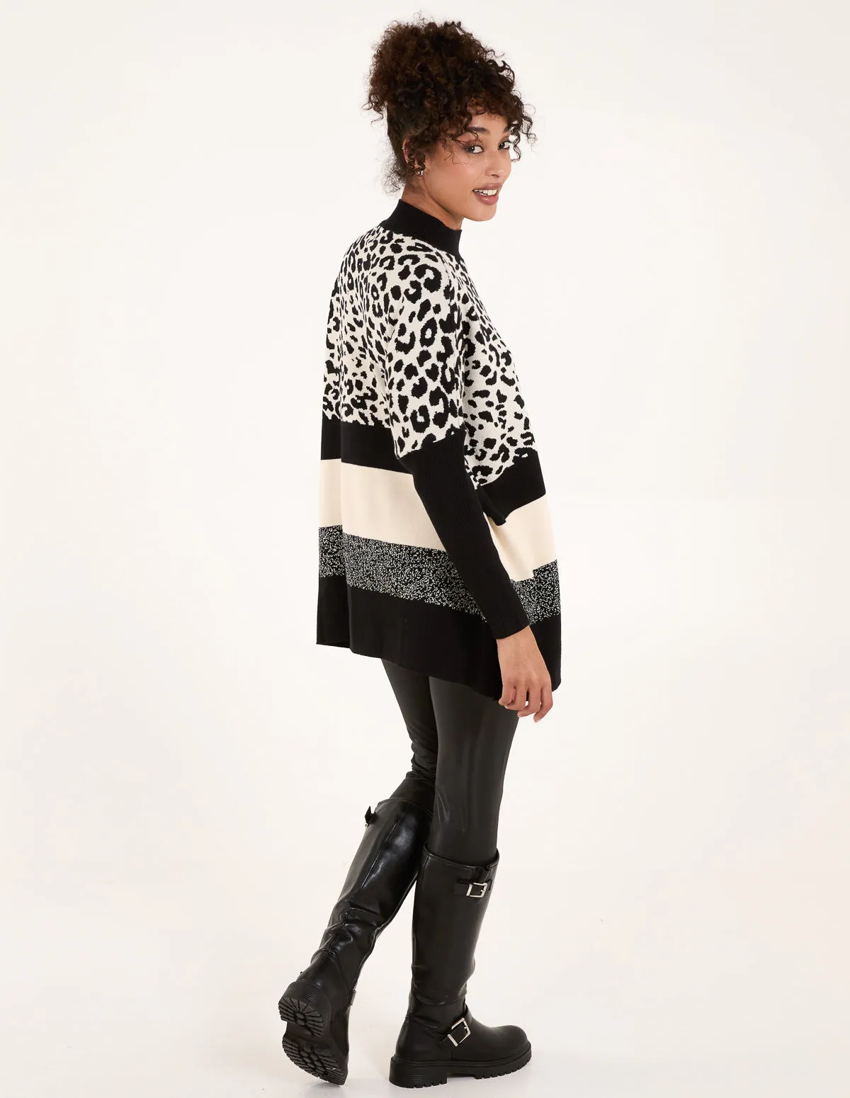 Mix Animal Print Jumper sold by Blue Vanilla product image thumbnail 4