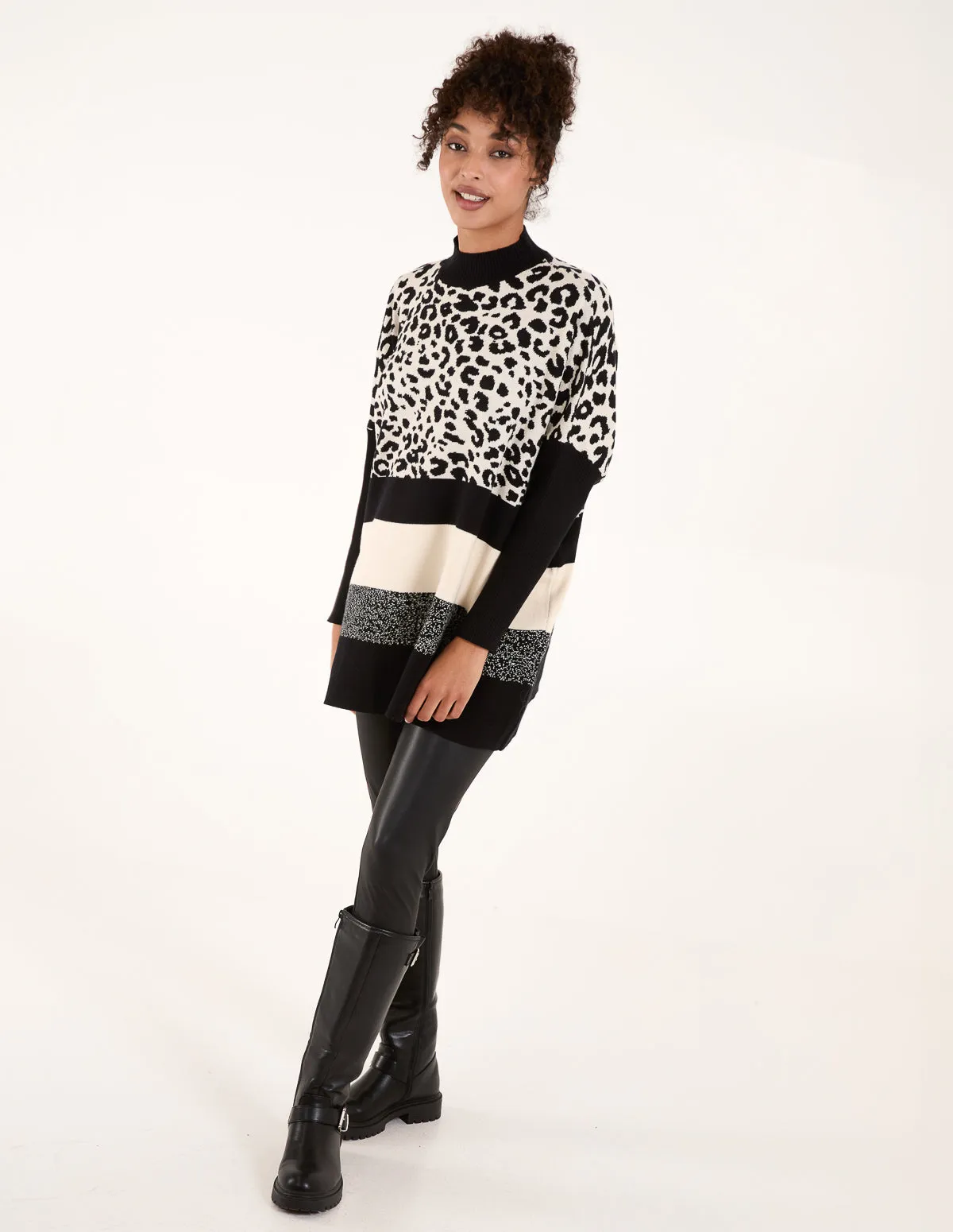 Mix Animal Print Jumper sold by Blue Vanilla product image thumbnail 2