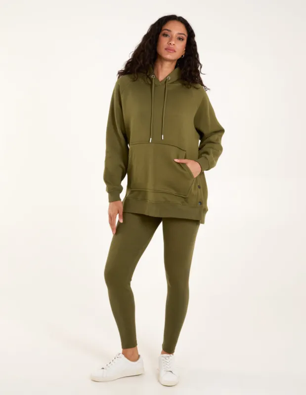 Side Popper Hoodie & Legging Set sold by Blue Vanilla