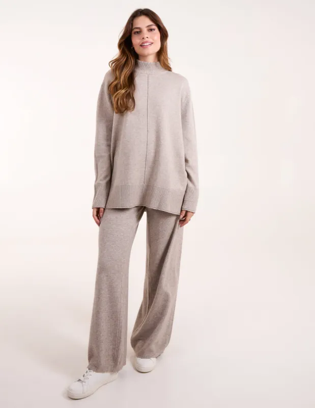 Wide Leg Knit Trouser + Jumper Set sold by Blue Vanilla